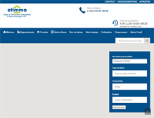 Tablet Screenshot of etimmo.com